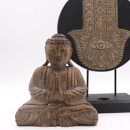 Buddha Feng Shui Set - Hamsa Black