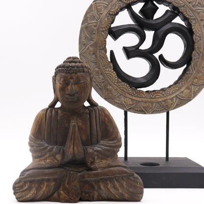 Buddha Feng Shui Set - Om Black