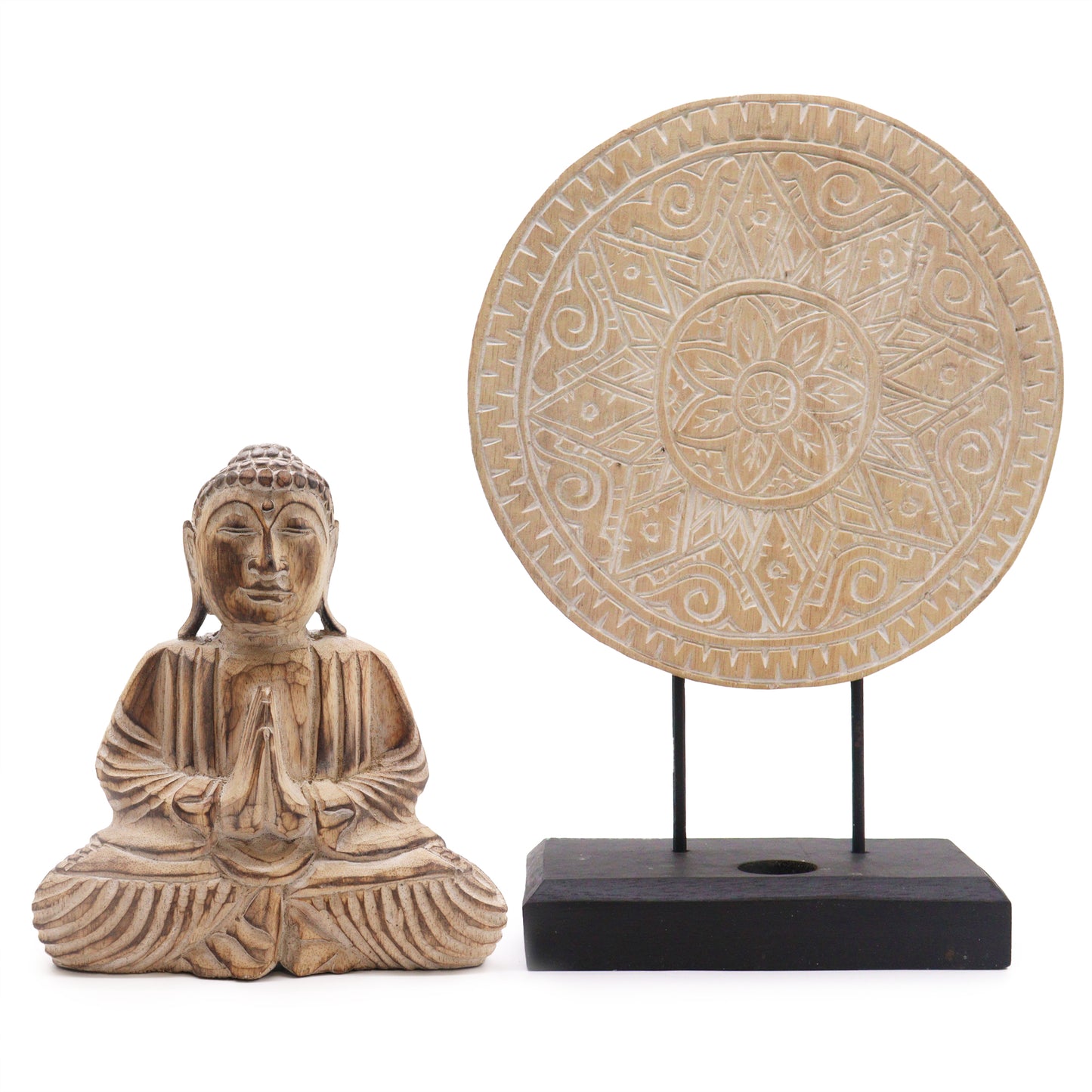 Buddha Feng Shui Set - Natural Mandala