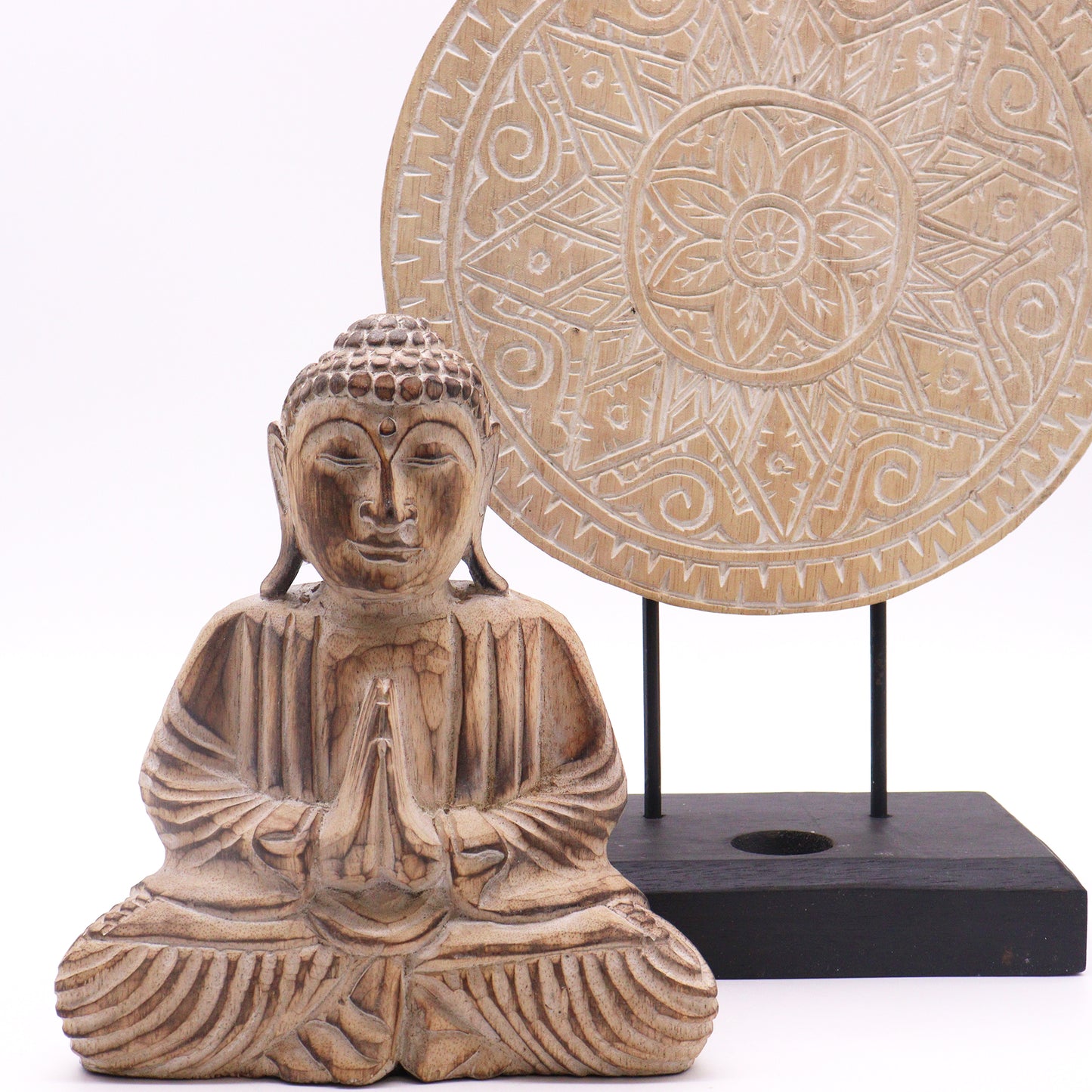 Buddha Feng Shui Set - Natural Mandala