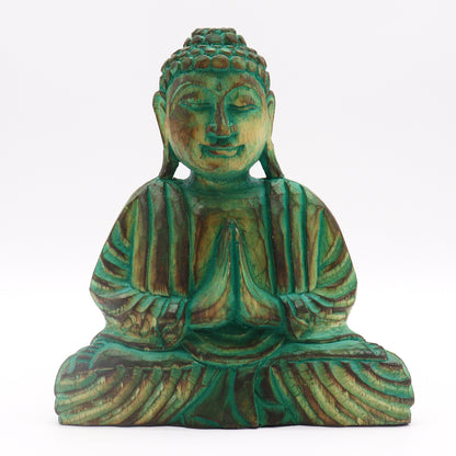 Buddha Feng Shui Set - Green Buddha Knot