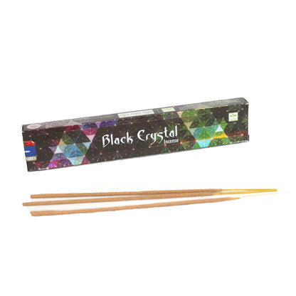 Satya Incense Sticks - Black Crystal