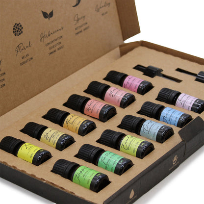 Starter Pure Essential Oils Set | 12 Variations | Aromatherapy | Natural Scents