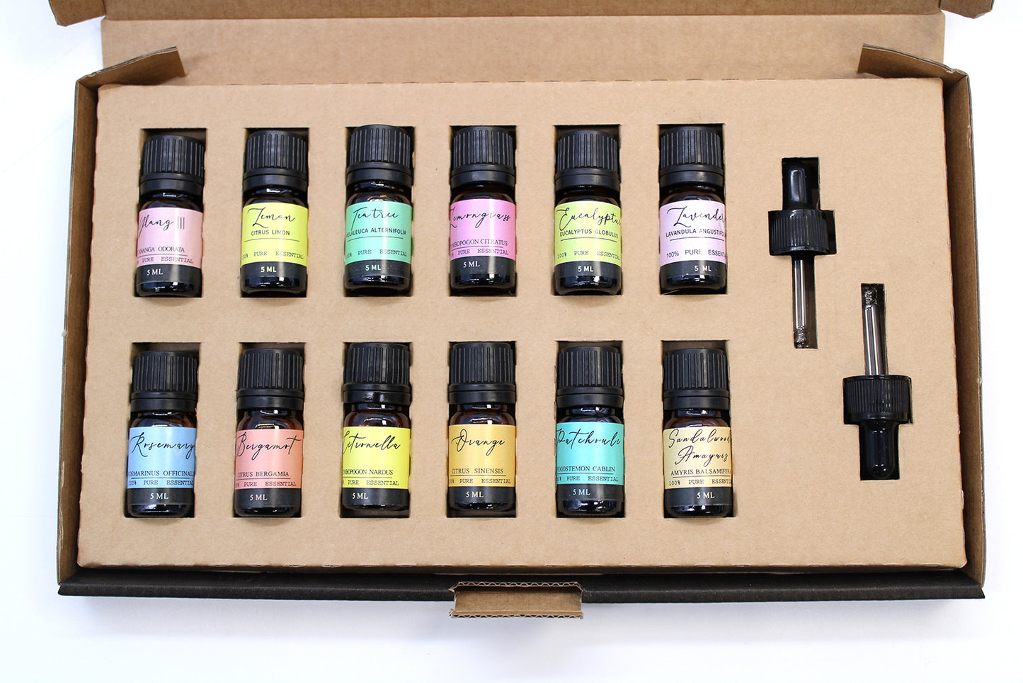 Top 12 Pure Essential Oils Set | 12 Variations | Aromatherapy | Natural Scents