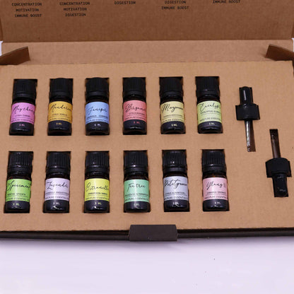 Spring Pure Essential Oils Set | 12 Variations | Aromatherapy | Natural Scents