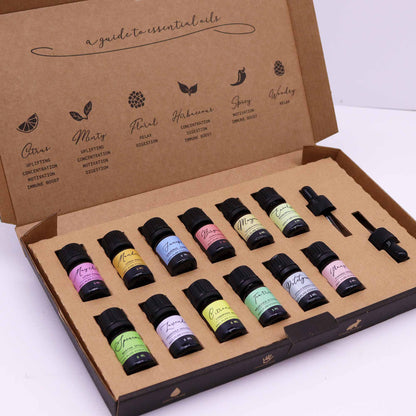 Spring Pure Essential Oils Set | 12 Variations | Aromatherapy | Natural Scents