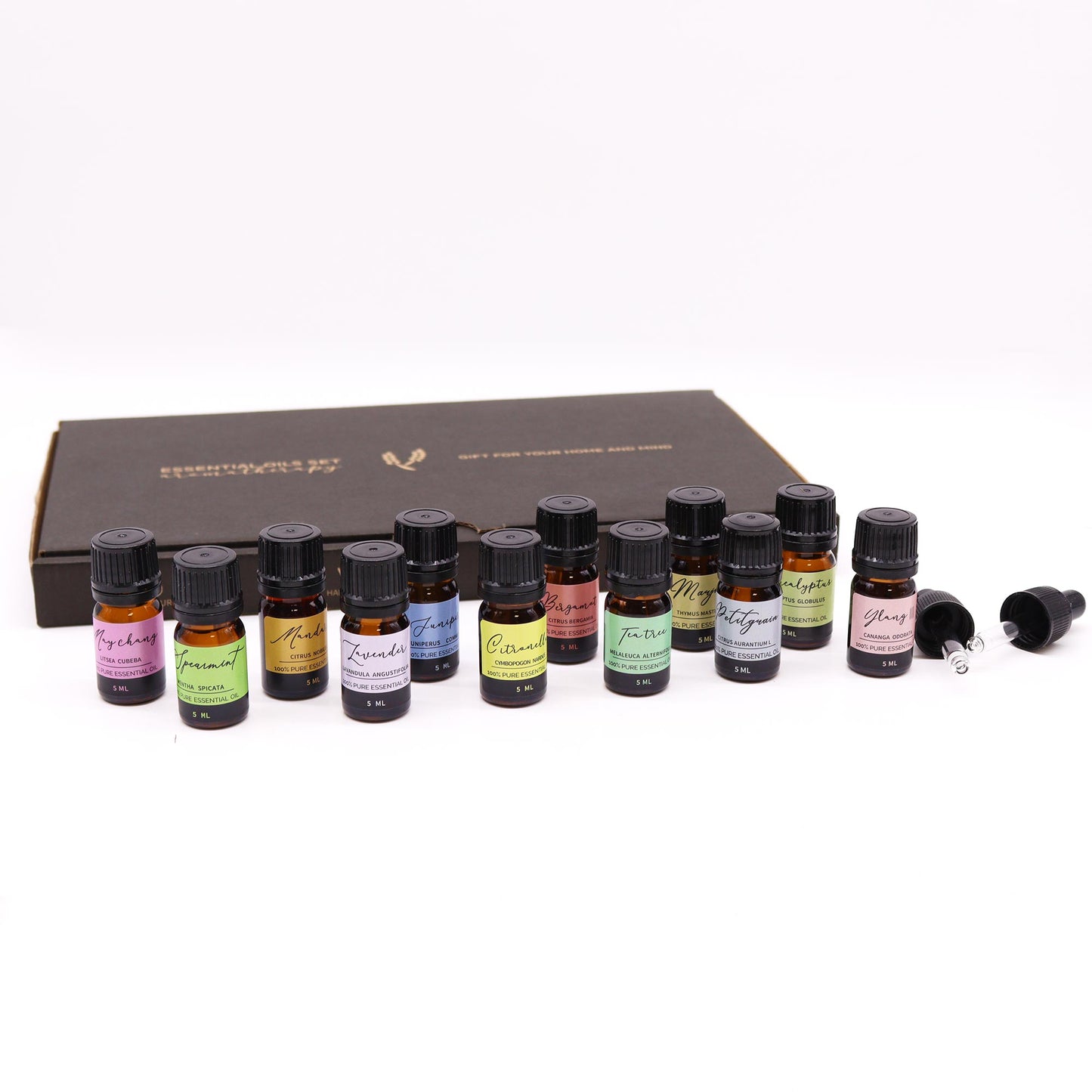 Spring Pure Essential Oils Set | 12 Variations | Aromatherapy | Natural Scents