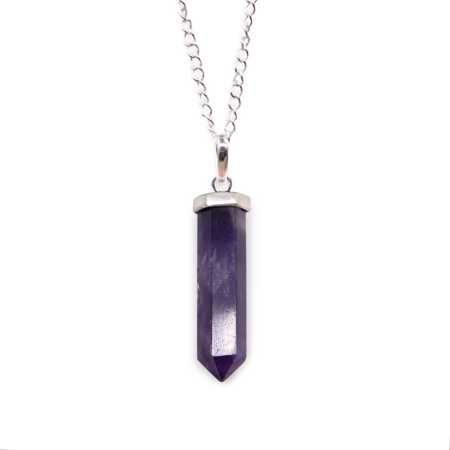 Gemstone Classic Point Pendant