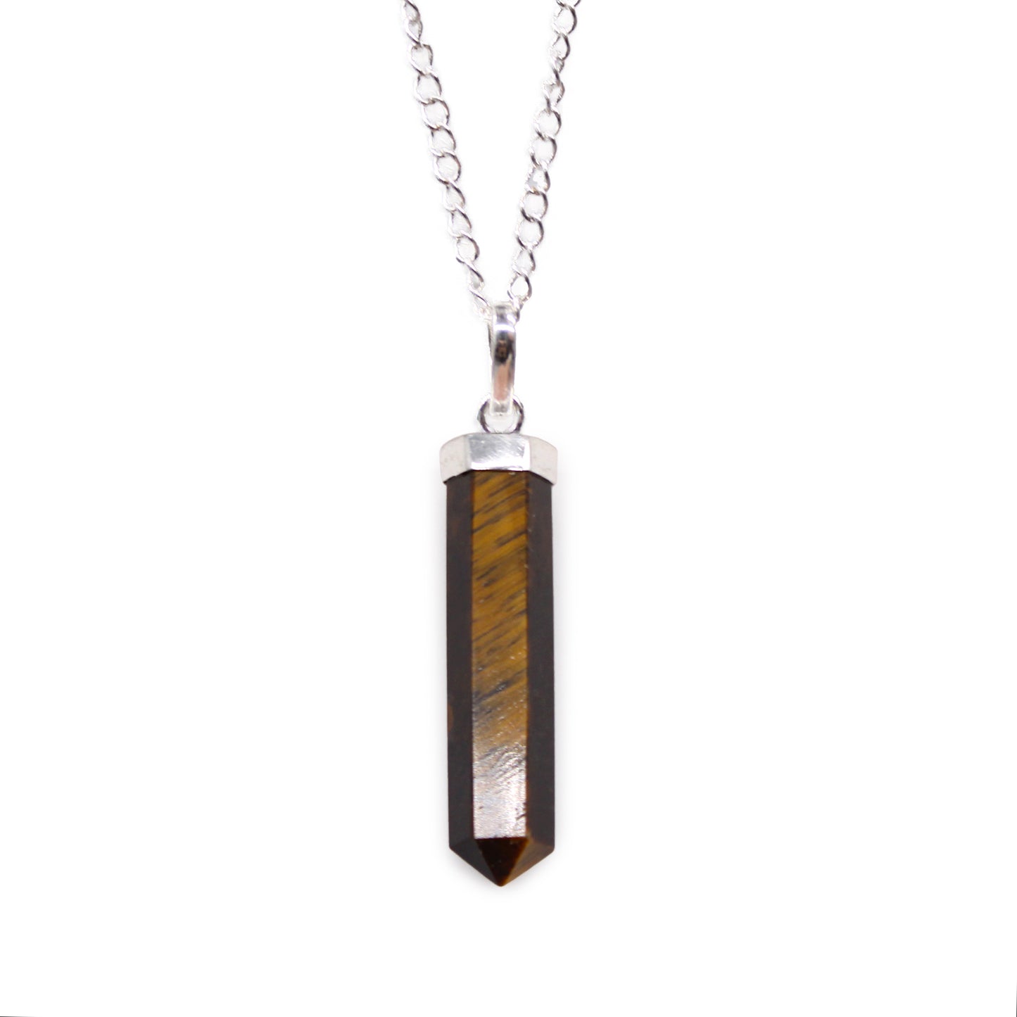 Gemstone Classic Point Pendant