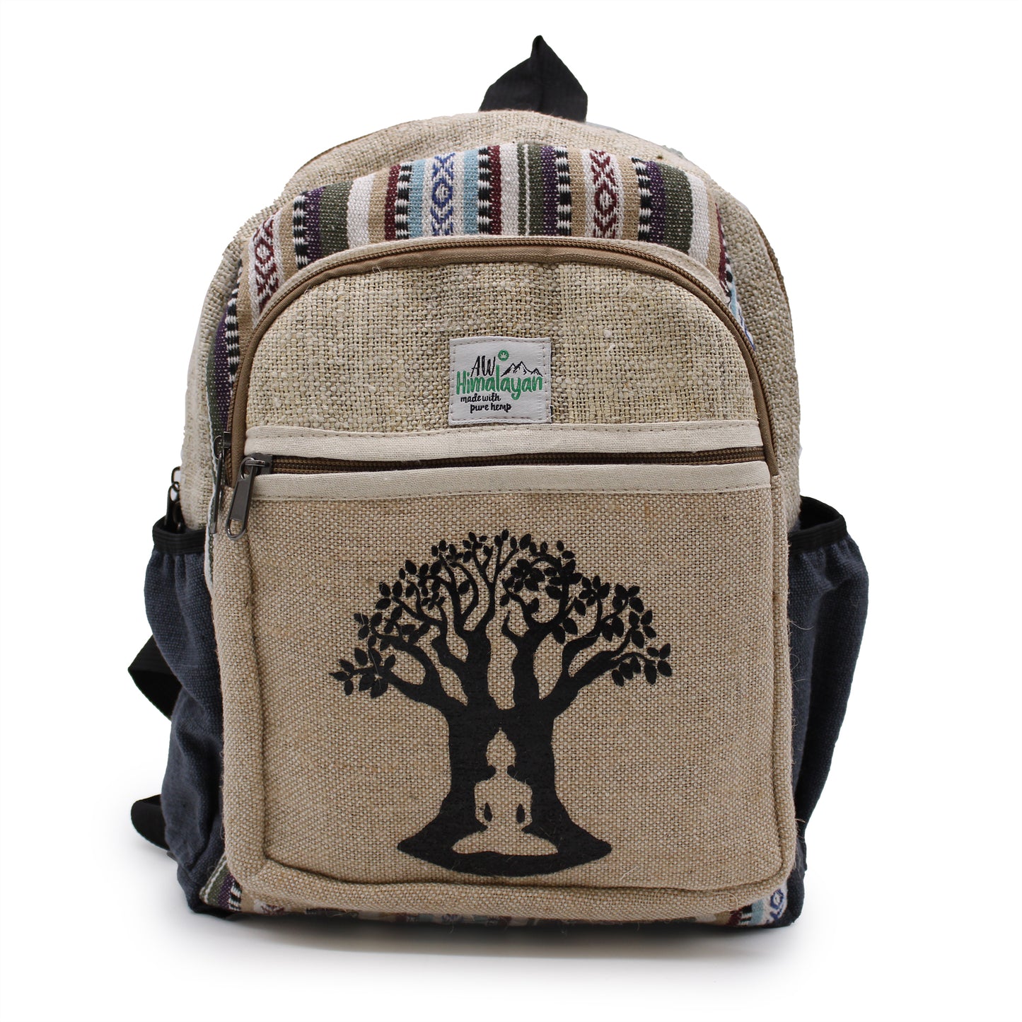 Small Hemp Backpack - Bodhi Tree