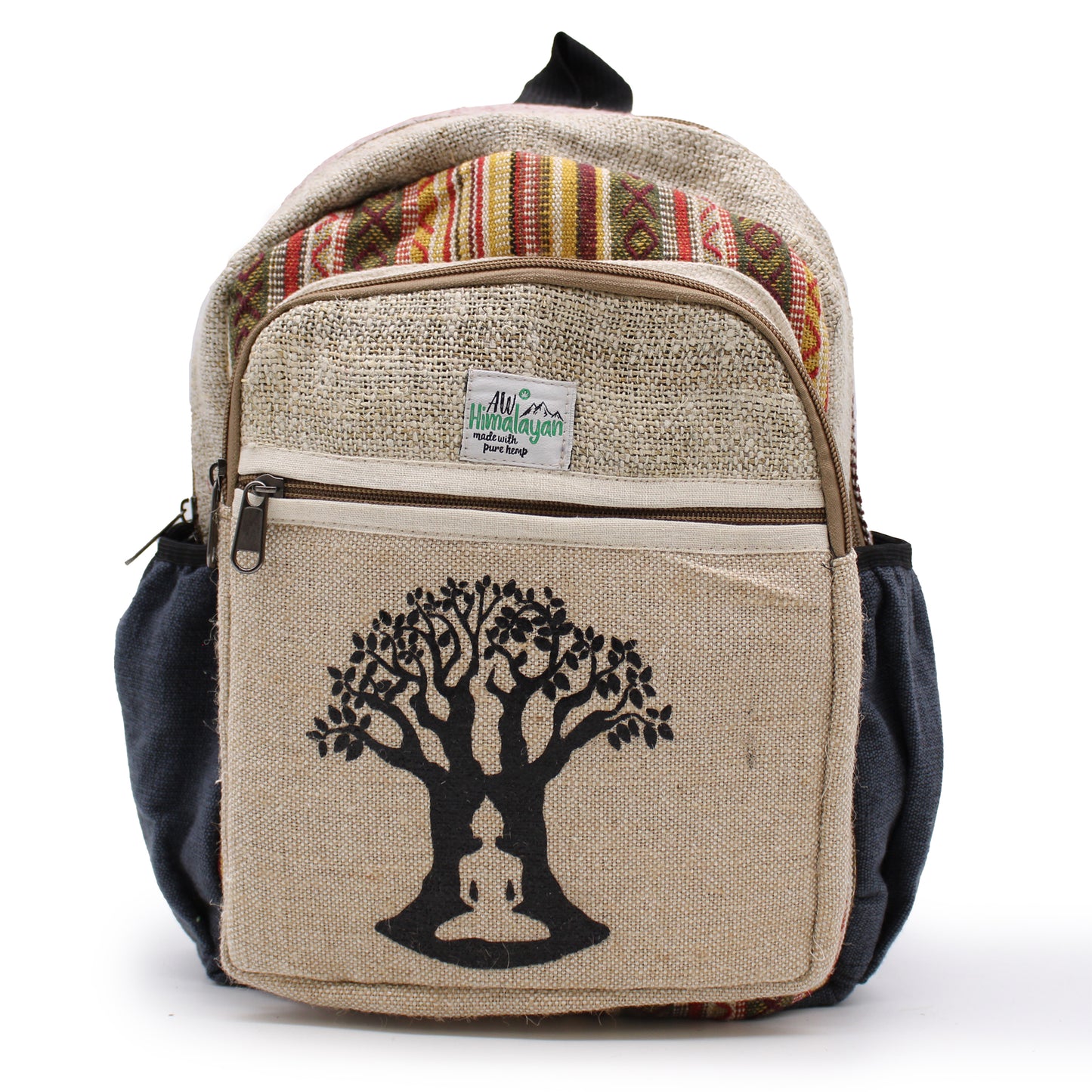 Small Hemp Backpack - Bodhi Tree