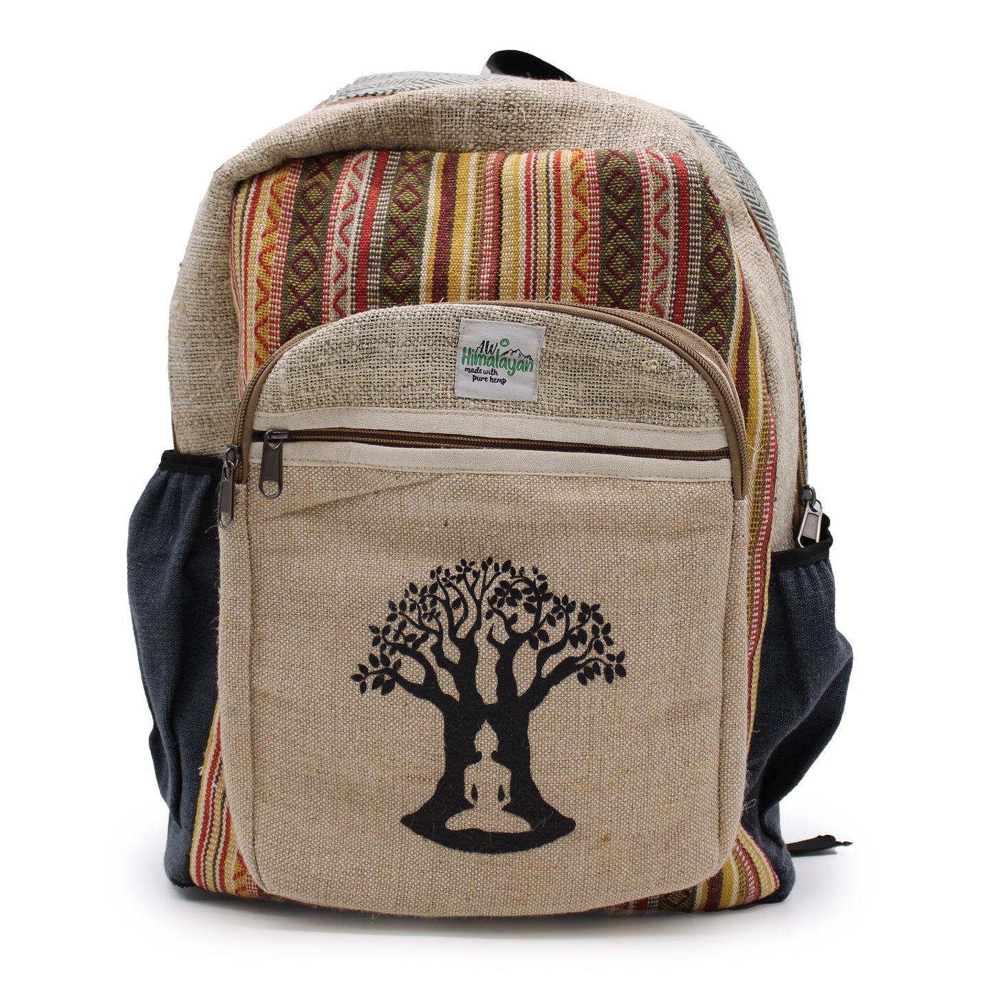 Large Hemp Backpack - Bodhi Tree