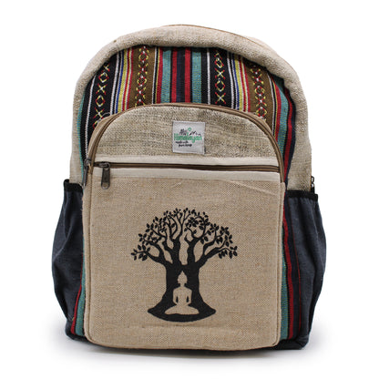 Large Hemp Backpack - Bodhi Tree