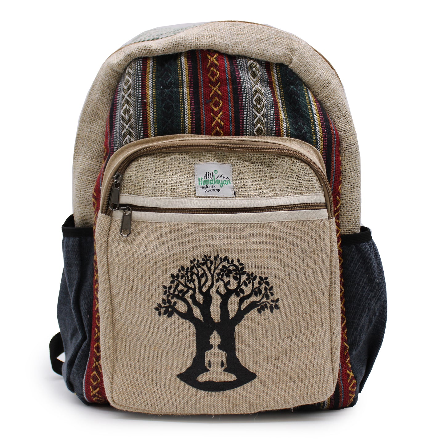 Large Hemp Backpack - Bodhi Tree