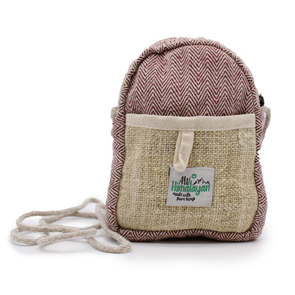 Handmade Hemp Organic Cotton Mobile Bag