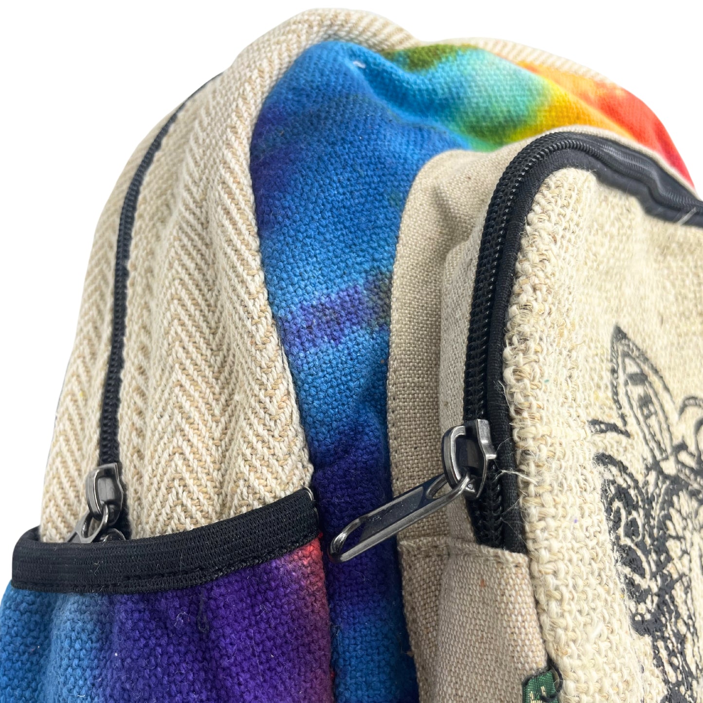 Tiedye Hemp Backpack