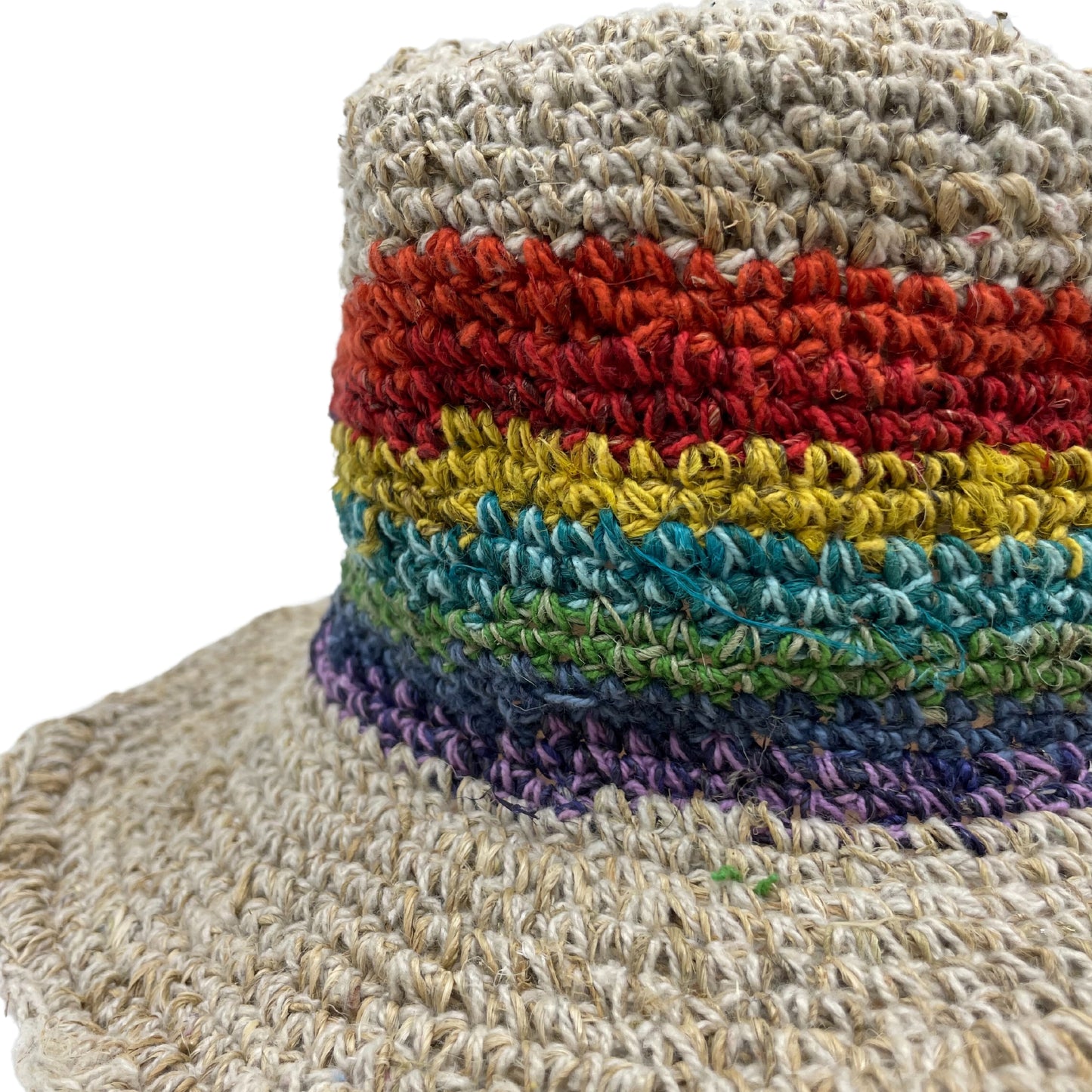 Hand-Knitted Festival Sun Hat