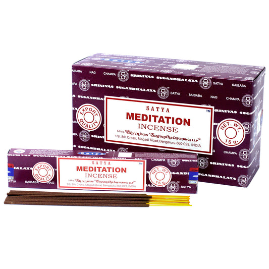 Satya Incense Sticks - Meditation