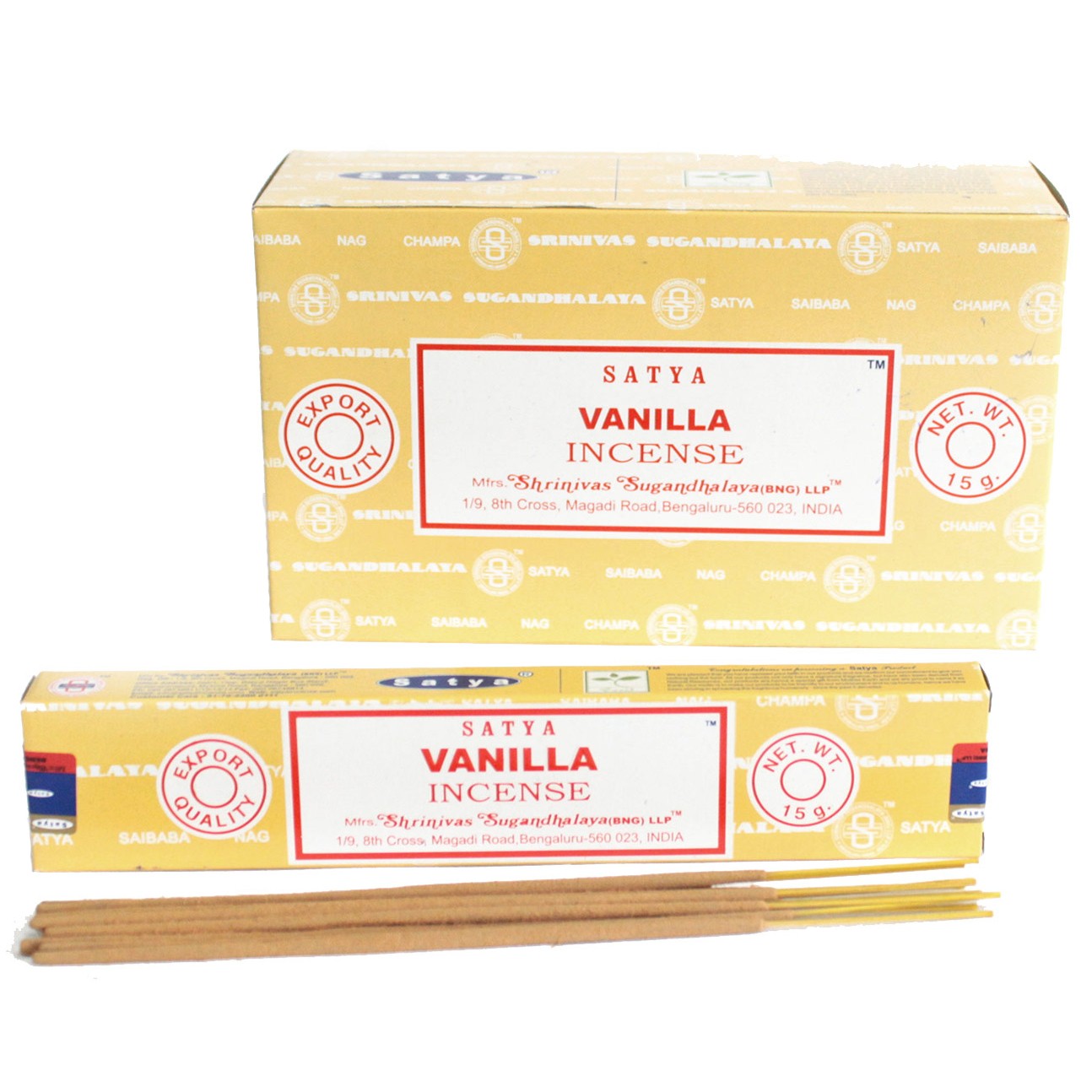 Satya Incense Sticks - Vanilla