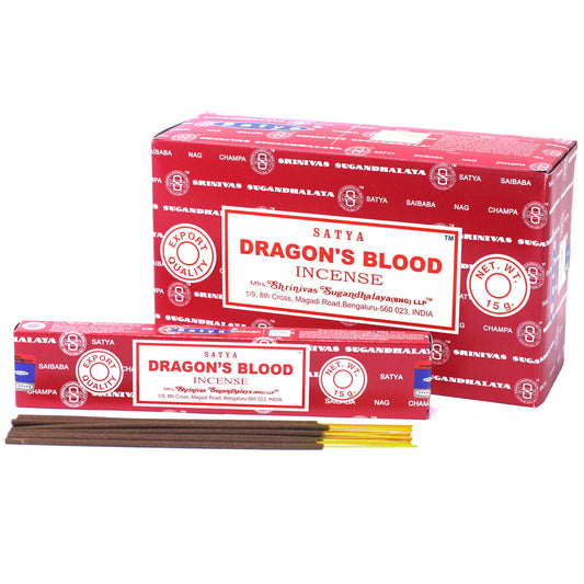 Satya Incense Sticks - Dragons Blood