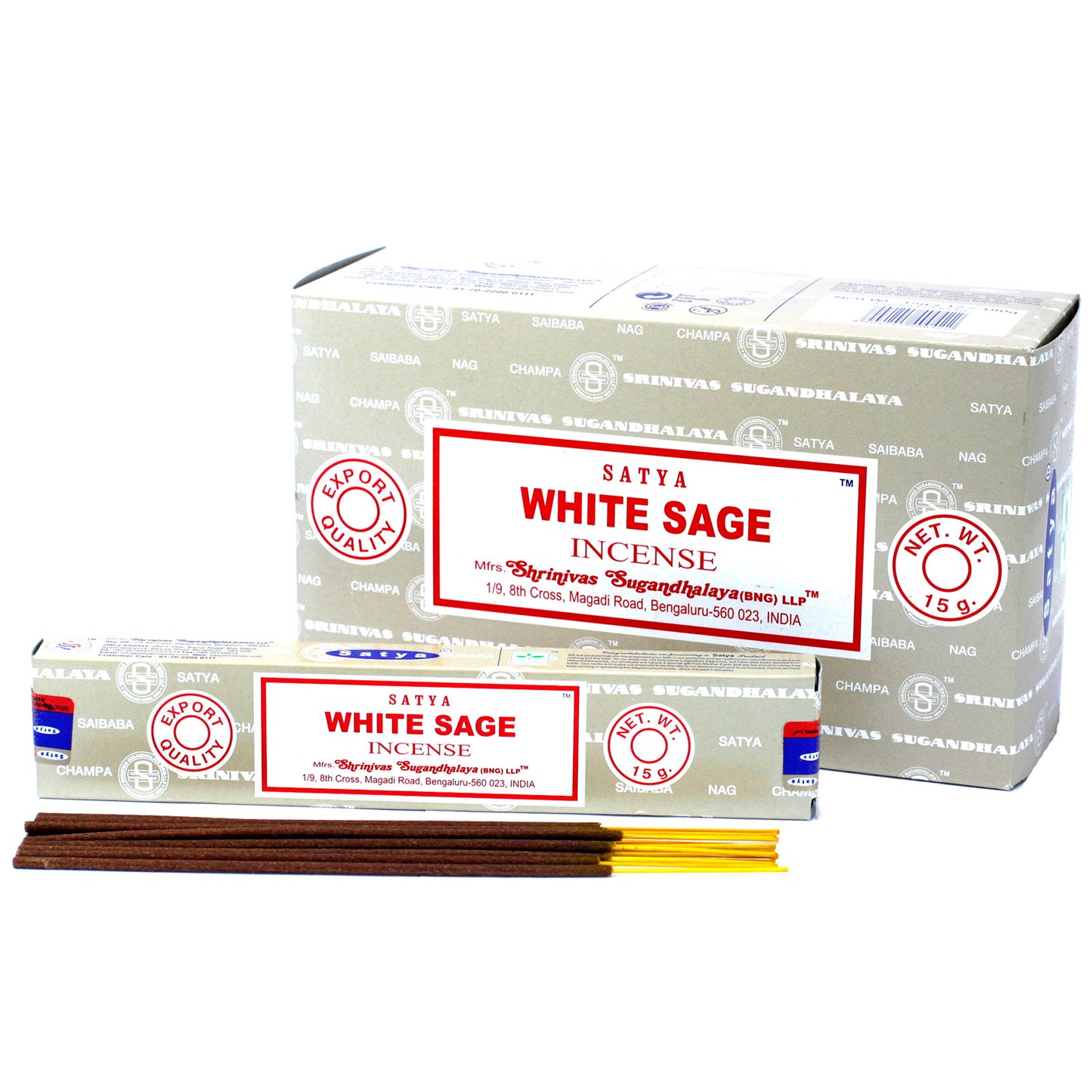 Satya Incense Sticks - White Sage