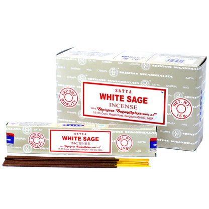 Satya Incense Sticks - White Sage