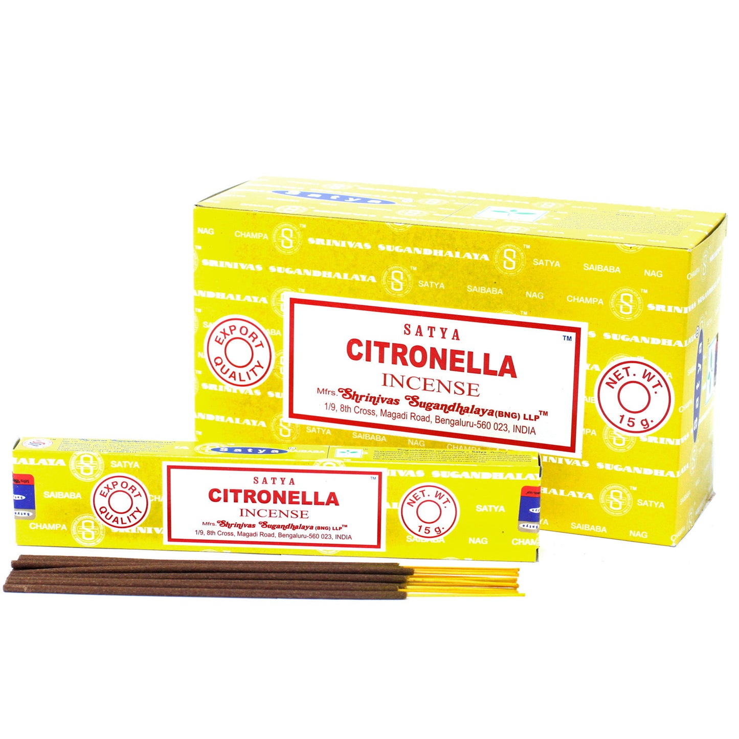 Satya Incense Sticks - Citronella