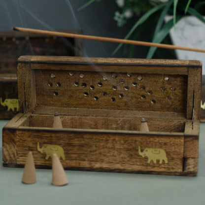 Incense Cone Smoke Box