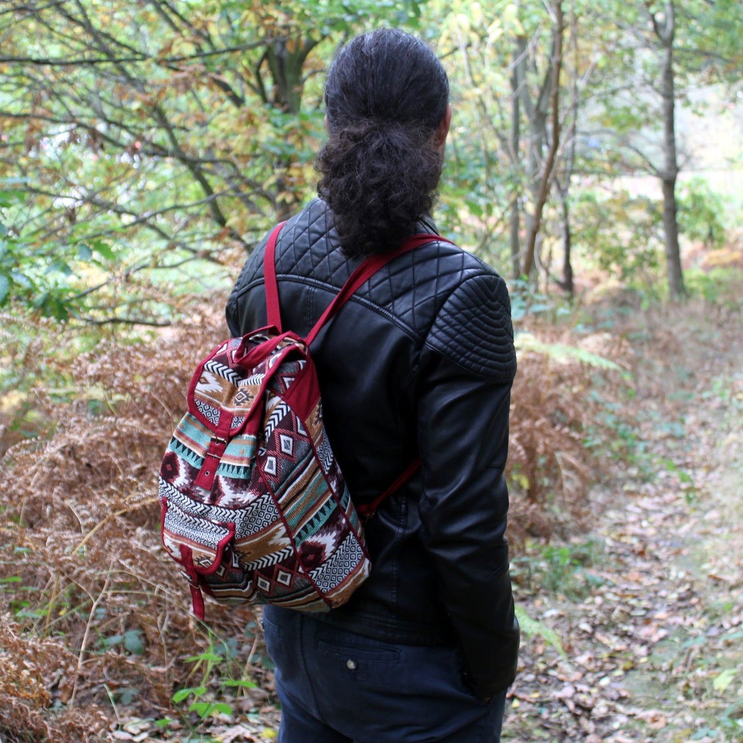 Jacquard Travel Backpack