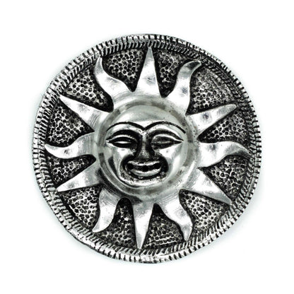 Aluminium Sun Incense Holder - 9cm