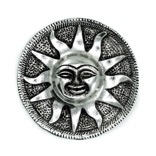 Aluminium Sun Incense Holder - 9cm