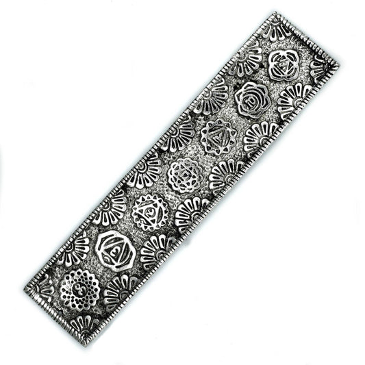 Aluminium Seven Chakra Incense Holder - 23cm