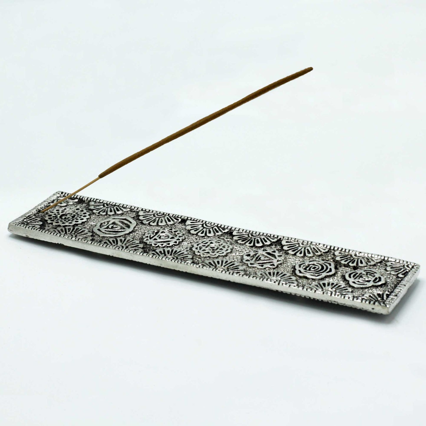 Aluminium Seven Chakra Incense Holder - 23cm