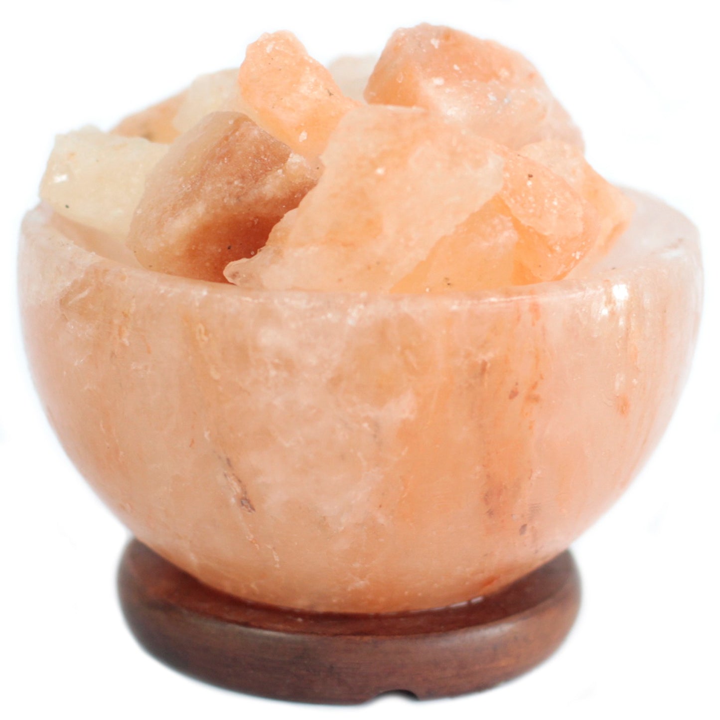 Crafted Himalayan Salt Lamp - Fire Bowl & Chunks