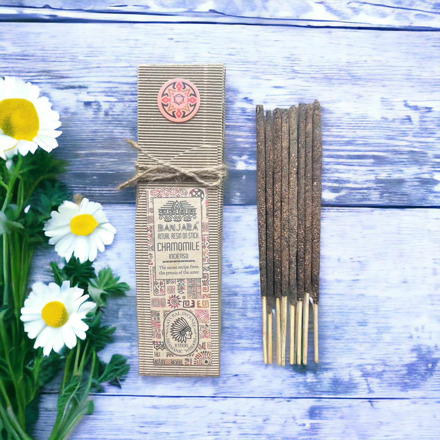 Banjara Incense Sticks | Ritual Resin on Sticks | Various Scents | Frankincense | Patchouli | White Sage | High Quality Incense