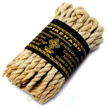 Nepali Incense Rope | Pure Himalayan Herbs | Various Scents | Camphor | Juniper | Sandalwood | High Quality and Hand Rolled Incense