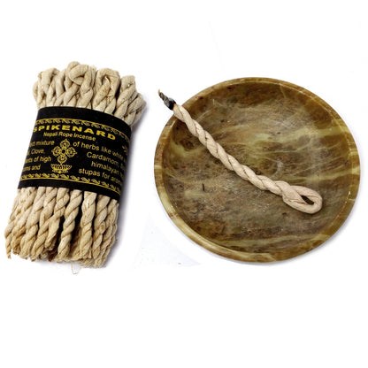 Nepali Incense Rope | Pure Himalayan Herbs | Various Scents | Camphor | Juniper | Sandalwood | High Quality and Hand Rolled Incense