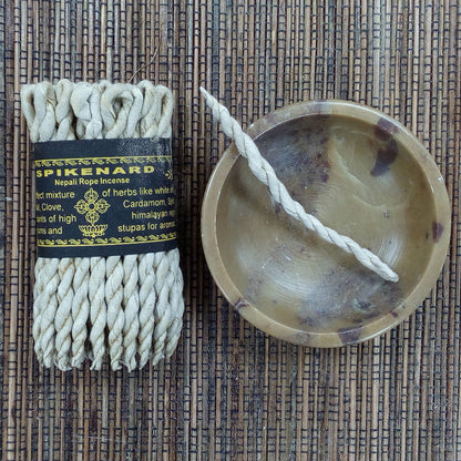 Nepali Incense Rope | Pure Himalayan Herbs | Various Scents | Camphor | Juniper | Sandalwood | High Quality and Hand Rolled Incense