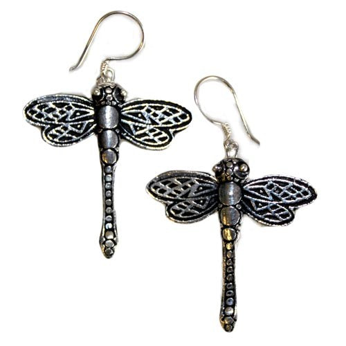 Dragonfly Earrings - 925 Sterling Silver