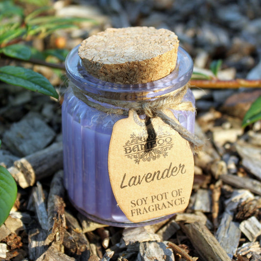 Soy Wax Scented Jar Candles - Lavender