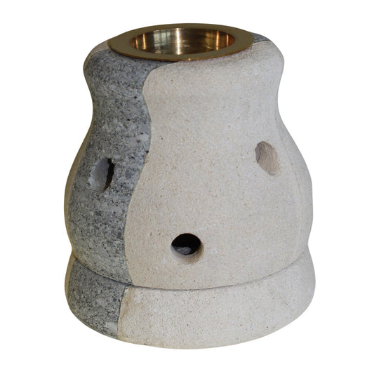 Sandstone Oil Burner - Combo Shaped