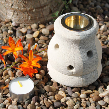 Sandstone Oil Burner - Combo Shaped