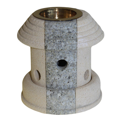 Sandstone Oil Burner - Combo Lantern