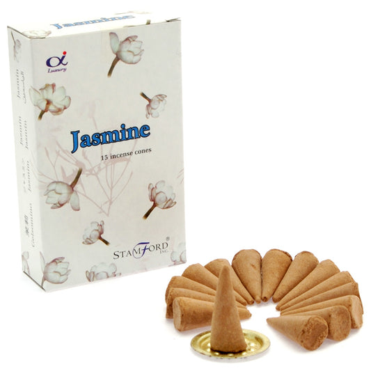 Stamford Premium Incense Cones - Jasmine