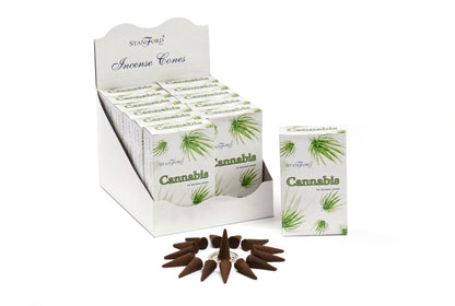 Stamford Premium Incense Cones - Cannabis