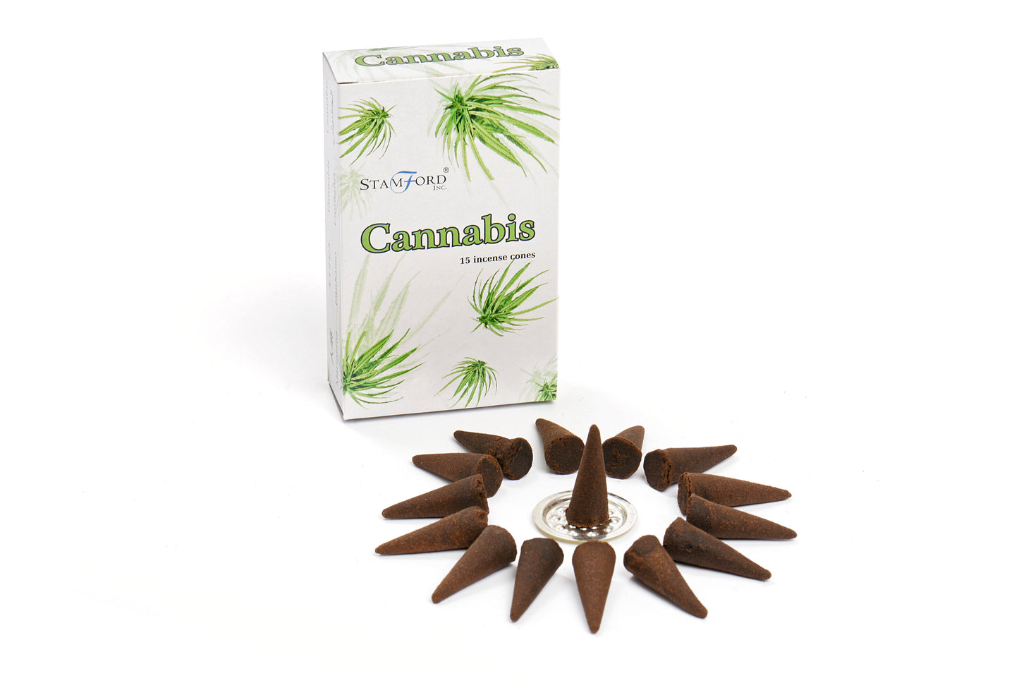 Stamford Premium Incense Cones - Cannabis