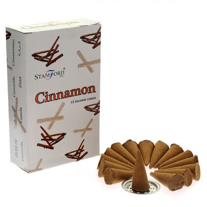 Stamford Premium Incense Cones - Cinnamon