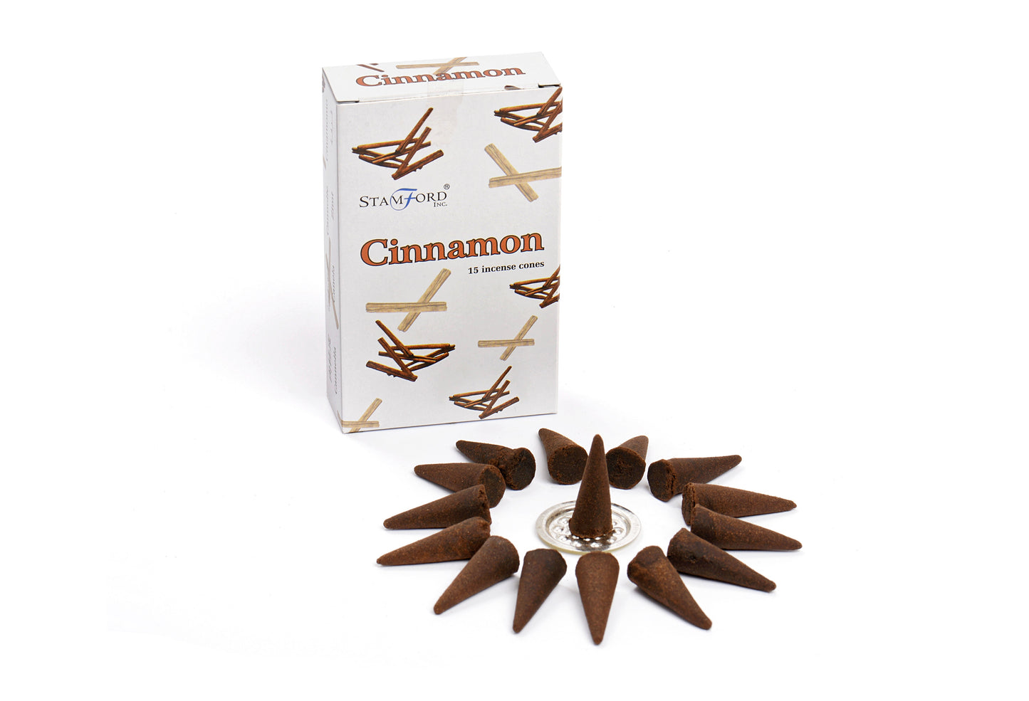 Stamford Premium Incense Cones - Cinnamon