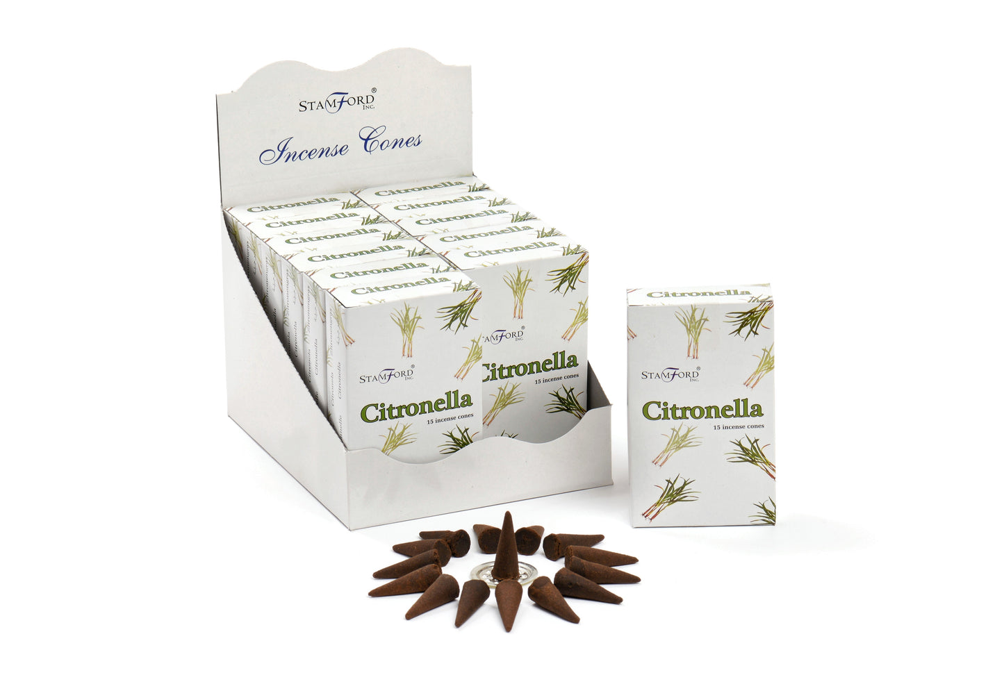 Stamford Premium Incense Cones - Citronella