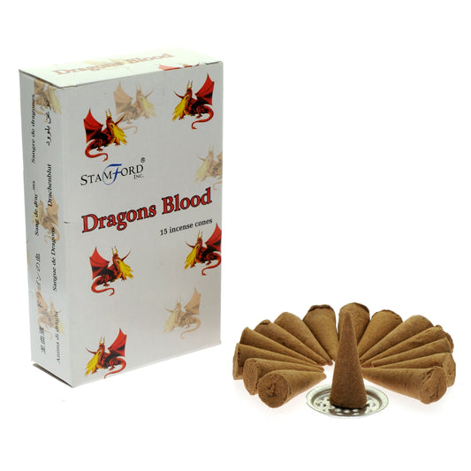 Stamford Premium Incense Cones - Dragon Blood